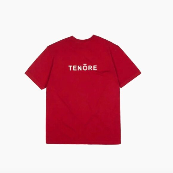 Tenore Classic Logo Tee RED Size Large - Picture 1 of 5